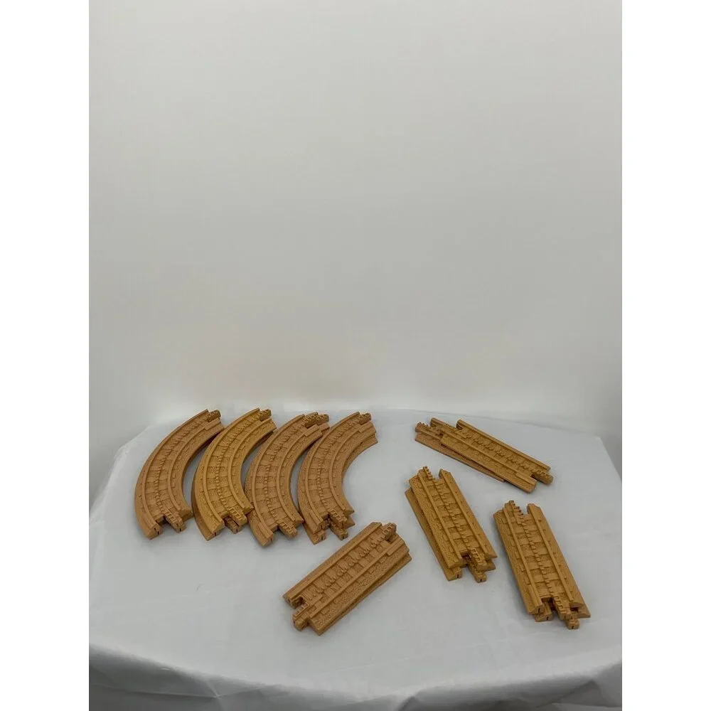 Fisher Price GeoTrax Expansion Replacement Train Tracks Curved & Straight Set